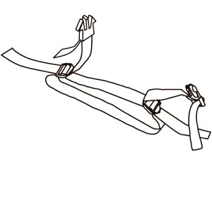 タナックス MP-265 シート固定ベルト【お取り寄せ商品】【TANAX・タナックス・リペアパーツ】