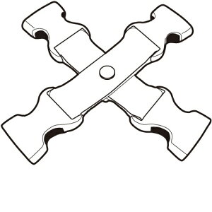 タナックス MP-124 接続バックル【お取り寄せ商品】【TANAX・タナックス・リペアパーツ】