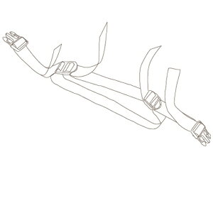 タナックス MP-268 シート固定ベルト【お取り寄せ商品】【TANAX・タナックス・リペアパーツ】