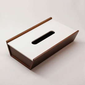 ヤマト工芸　YK12-002-Wh　choco block　ティッシュケース　ホワイト【お取り寄せ製品】【BOX　ティッシュボックス　ティッシュケース　yamatojapan】