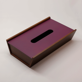 ヤマト工芸　YK12-002-Pl　choco block　ティッシュケース　パープル【お取り寄せ製品】【BOX　ティッシュボックス　ティッシュケース　yamatojapan】