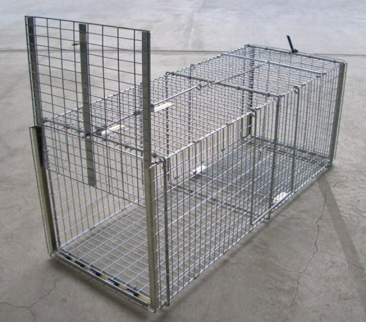 楽天市場】丸十金網 国産品 猫の保護器 NO.266 踏み板式 アニマル 