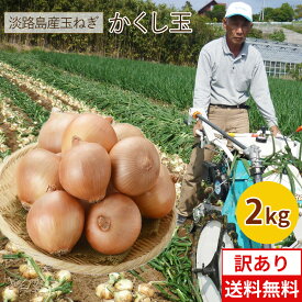 「2セット以上購入で増量特典」たまねぎ【送料無料】(訳あり)淡路島玉ねぎ 2キロ［Sサイズ〜2Lサイズお任せ］＃(訳)かくし玉2kg【購入特典】＃ 淡路島 玉ねぎ 送料無料 今井ファーム かくし玉 たまねぎ たまねぎ