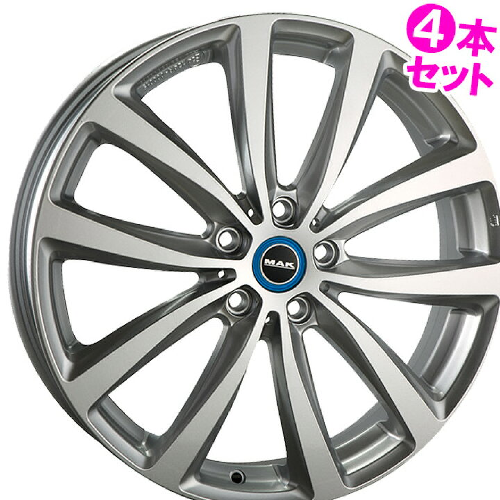 楽天市場】19インチ 5.0J 5/112 マック ワット 新品 正規品 ホイール 4 