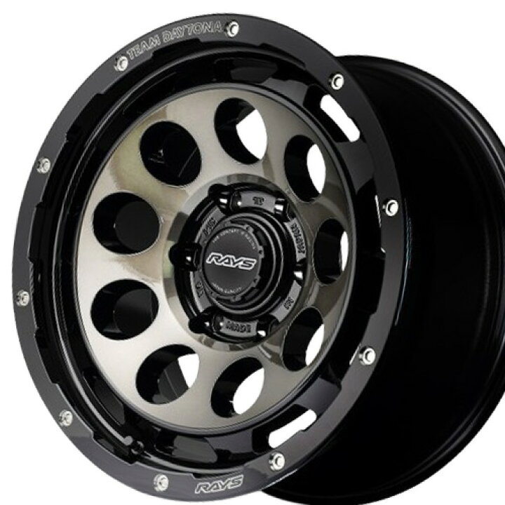 楽天市場】16インチ 6.5J 6/139.7 レイズ チームデイトナ D9 新品 正規 