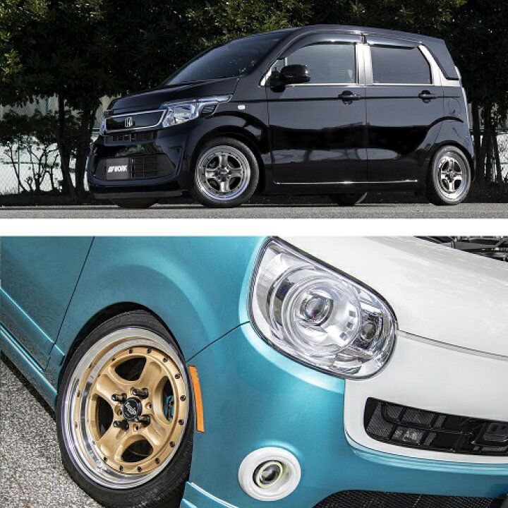 楽天市場】15インチ 6.0J 4/100 ワーク エクイップ40 オーバーヘッド  