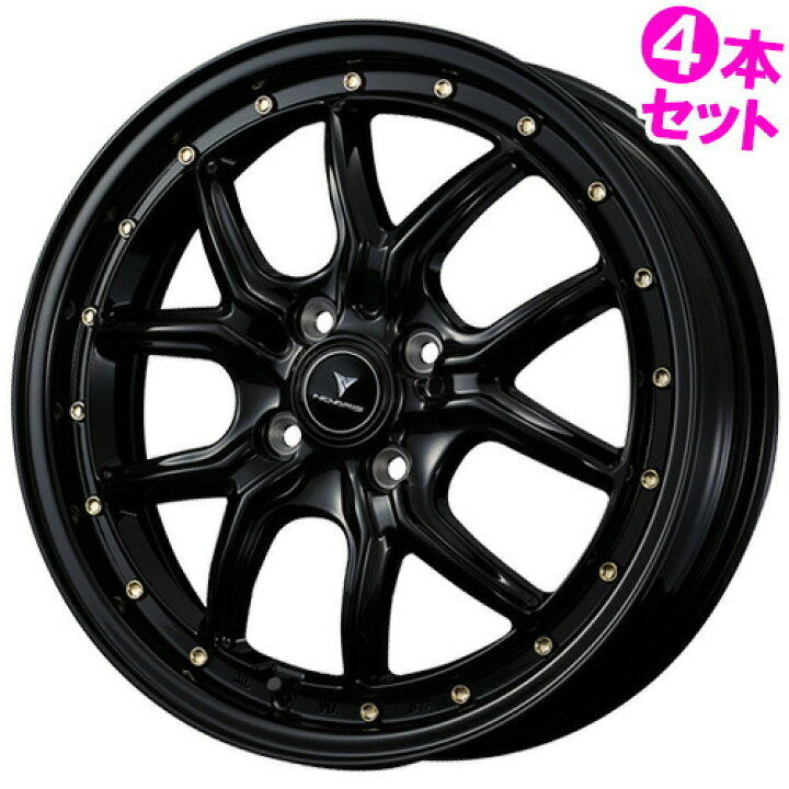 楽天市場】15インチ 4.5J 4/100 ウェッズ ノヴァリス・アセット 