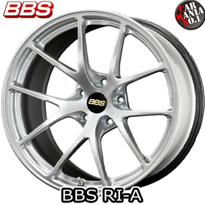 楽天市場】【4本セット】BBS(ビービーエス) RI-A(RI-A001) 18×8.5J +43 