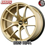 【4本セット】BBS(ビービーエス) RI-A(RI-A001) 18×8.5J +43 5/100 カラー：GL 18インチ 5穴 P.C.D100ホイール新品4本 鍛造ホイール