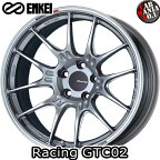 【4本セット】ENKEI(エンケイ) レーシングレボリューション GTC02 18×8.0J +45 5/100 カラー：HS 18インチ 5穴 P.C.D100 FACE TYPE：F ホイール新品4本 Racing GTC02