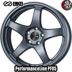 【4本セット】 ENKEI(エンケイ) パフォーマンスライン PF05 18×7.5J +48 5/114.3 カラー:MDG 18インチ 5穴 P.C.D114.3 ホイール新品4本 PerformanceLine PF05