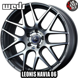 【4本セット】 Weds(ウェッズ) レオニス ナヴィア06 16×6.0J +45 4/100 カラー：MGMC 16インチ 4穴 P.C.D100 ホイール新品4本 LEONIS NAVIA 06
