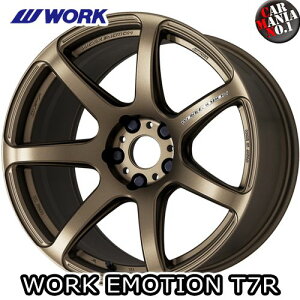 y4{Zbgz WORK([N) [NG[VT7R 18×9.5J +38 5/114.3 J[FAHG 18C` 5 P.C.D114.3 zC[Vi4{ WORK EMOTION T7R