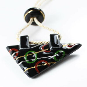 【工房限定オリジナル商品】他にはありません。手び練りおもしろネックレス。正絹手組み紐使用・贈物としても喜ばれます。【楽ギフ_包装選択】【楽ギフ_メッセ入力】★送料無料