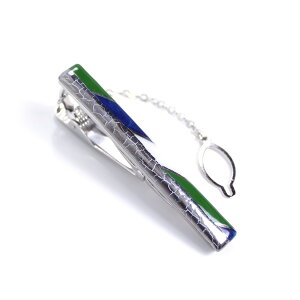 メンズ伊万里焼ネクタイピン。プラチナ焼付作品。【工房限定オリジナル商品】他にはありません。外国人お土産やプレゼントに最高!【楽ギフ_包装選択】【楽ギフ_メッセ入力】★送料無