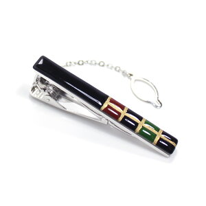 メンズ伊万里焼ネクタイピン市松紋様。手描き一品作品。【工房限定オリジナル商品】他にはありません。外国人お土産やプレゼントに最高!【楽ギフ_包装選択】【楽ギフ_メッセ入力】