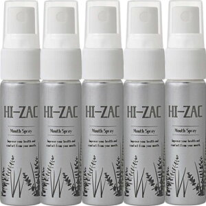 ビーブランド ハイザックRスプレー 20g 医薬部外品 × 5歯科専売 歯科用 BEE BRAND 薬用 オーラルスプレー スプレー お口 口 口臭 ニオイ 歯周病 持ち運び 携帯 ポータブル