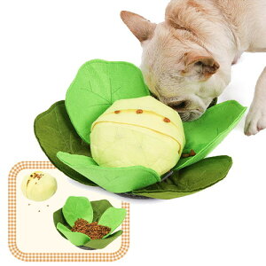 探犬TOY キャベツ 犬 いぬ わんこ 探犬 知育 玩具 おもちゃ 知育トイ ノーズワーク 嗅覚 鼻 しつけ 布