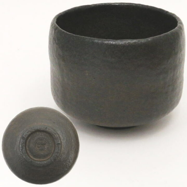 楽天市場】【茶器/茶道具 抹茶茶碗】 黒楽茶碗 銘「万代屋」写し 
