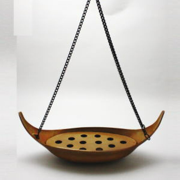 楽天市場】製造中止【茶器/茶道具 花入】 釣花入（吊花入） 唐銅（唐金 