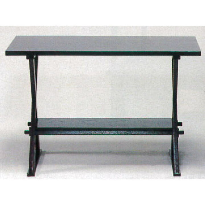 楽天市場】【茶器/茶道具 立礼棚】 喫架 掻合塗り 止金具付 中村宗悦作  