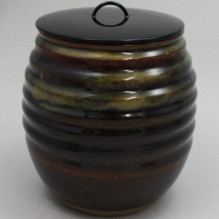 楽天市場】【茶器/茶道具 水指（水差し）】 瀬戸釉 捻貫 宇田隆和作  