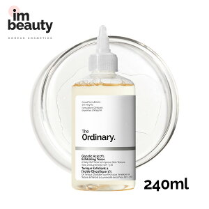 The Ordinary �W�I�[�f�B�i���[ �O���R���b�N�A�V�b�h7% �G�N�X�t�H���G�C�e�B���O�g�i�[ 240ml (���g�[�j���O �\�����[�V����) / Glycolic Acid 7% Exfoliating Toner / Toning Solution / ���j���[�A�� / ���ϐ� / 