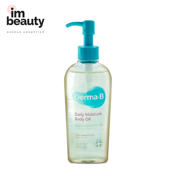 楽天市場】DermaB ダーマB デイリーモイスチャーボディオイル 200ml 