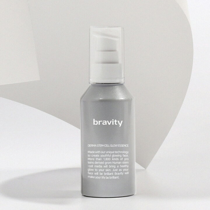楽天市場】【公式代理店】BRAVITY ダーマステムセル グロー エッセンス 