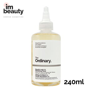 The Ordinary �W�I�[�f�B�i���[ �O���R���b�N�A�V�b�h7% �G�N�X�t�H���G�C�e�B���O�g�i�[ 240ml (���g�[�j���O �\�����[�V����) / Glycolic Acid 7% Exfoliating Toner / Toning Solution / ���j���[�A�� / ���ϐ� / 