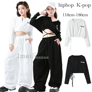 �L�b�Y �_���X�ߑ� �ւ��o�� T�V���c ���̎q hiphop ���� �V���[�g��T�V���c �u���b�N �z���C�g �t�@�b�V���� �`�A�K�[���Y �_���X K-POP �؍� �W���Y�_���X �q�b�v�z�b�v ���\�� �c�̕� ���K�� 