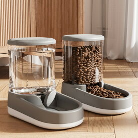 猫用自動給餌器、猫用自動給水器、猫の移動式噴水器、ペットの餌やりと水やりが一体化したマシン、静音ペットウォーターサーバー、猫の水飲み器具、小型ペットフィーダー、美しいペットフィーダー