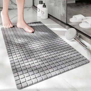 浴室用滑り止め専用マット、シンプルなチェック柄の滑り止めマット、安全PVCバスタブマット、浴室シャワー滑り止めフロアマット、快適な家庭用滑り止めバスマット、強力な吸水性を備え