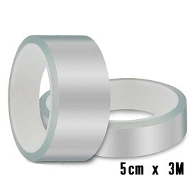 車用プロテクションフィルム（ 5cmx3M ）粘着剤付き 車のドアシル保護 テープ式 ドアエッジプロテクター 取り付けが簡単