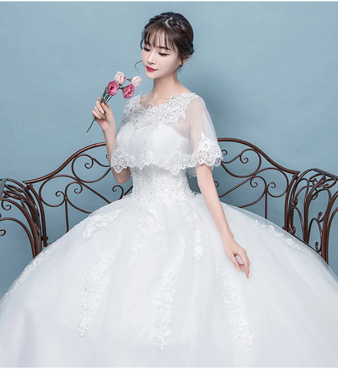 楽天市場】ウェディングドレス Aラインドレス プリンセスドレス ロング  