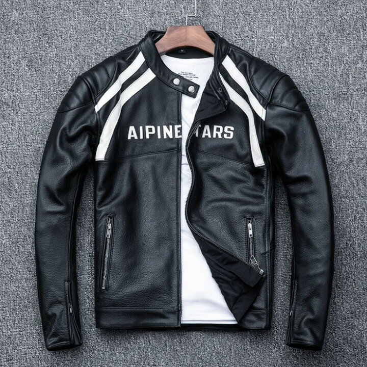 楽天市場】S~6XL ライダースジャケット ライダース メンズ 本革 牛革  