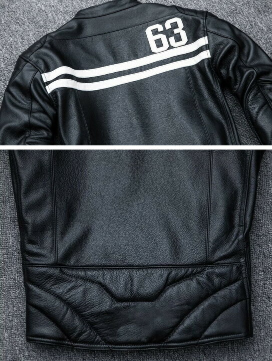 楽天市場】S~6XL ライダースジャケット ライダース メンズ 本革 牛革 