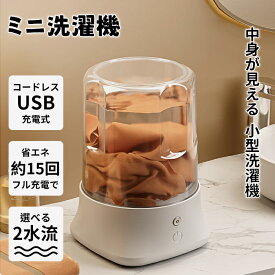 【800円クーポン対象】洗濯機 小さいサイズ USB充電式 コードレス バケツ型洗濯機 小型洗濯機 ミニ洗濯機 一人用洗濯機 別洗い 靴下 下着 ペット 赤ちゃん 作業着 介護 農作物 バケツウォッシャー 野球 ユニフォーム 一人暮らし 持ち運び ベビー用品 マスク 便利家電