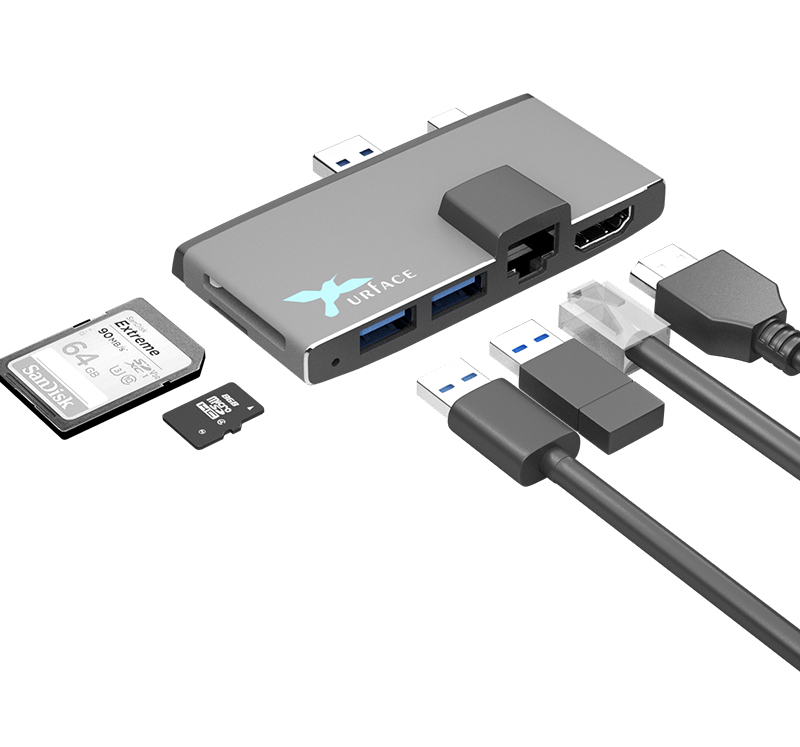 surface アダプタ USB 変換 ドッキング サプライ PRO3用【Surface Pro3専用】「テレワーク」 | イミディア　楽天市場店