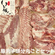 千葉県産 いも豚 ブロック 塊 半頭 バラ ロース 肩ロース ヒレ ウデ モモ シンタマ 合計 25kg〜30kg 大容…
