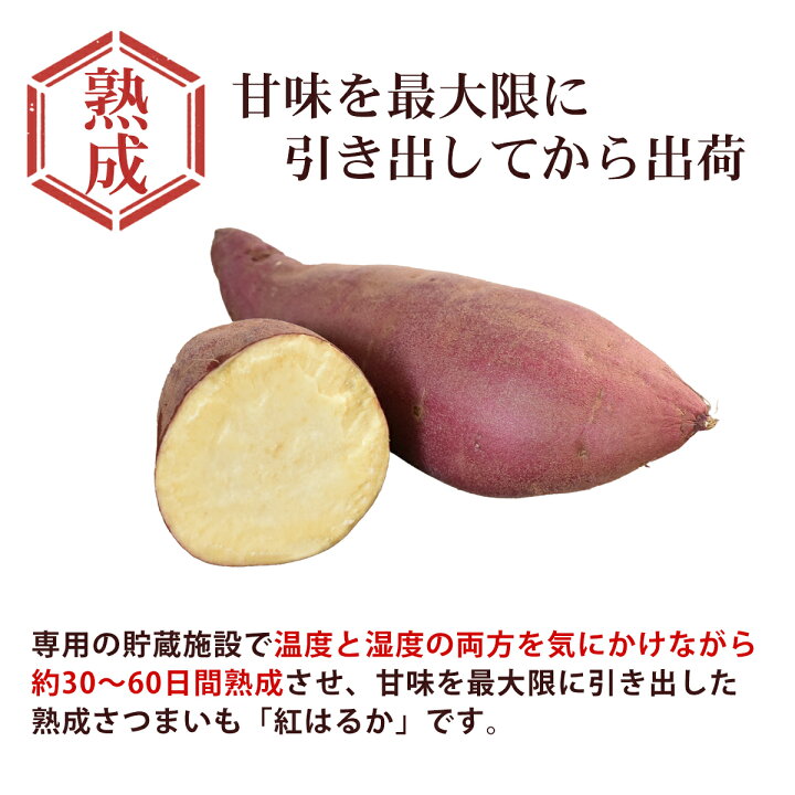 楽天市場】茨城県産 さつまいも 紅はるか シルクスィート Mサイズ 5Kg 