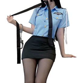 コスプレ ハロウィン 衣装 仮装 セクシー ポリス ポリス 警官 制服 婦人警官 警察 ミニスカ 婦警 可愛い コスチューム エロ 男女兼用 超過激 過激 おそろい