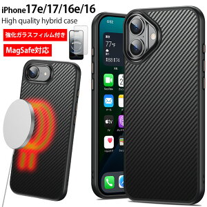 �����K���X�t�B�����t�� iPhone17e �P�[�X iPhone16e �P�[�X iPhone17 �P�[�X iPhone16 �P�[�X Magsafe�Ή� ���ɋ��� �w��h�~ �}�O�l�b�g ���^���{�^�� �J�[�{���� ���� �A�C�t�H�� iPhone �P�[�X �X�}�z�P