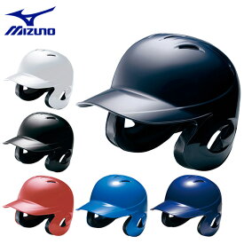 ミズノ 両耳付 打者用 ソフトボール用 ヘルメット 1DJHS101 MIZUNO ソフトボール しっかりガード ヒートプロテクション構造