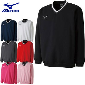 ミズノ トレーニングウエア メンズ レディース スウェットシャツ(肉厚) 長袖 62JC8002 MIZUNO 汗を素早く吸収、拡散 カラー豊富