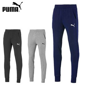 プーマ スポーツウエア メンズ TEAMGOAL23 カジュアル パンツ PUMA 656975 ロングパンツ 移動着対応 シンプルなキャットロゴ刺繍 トレーニングウエア