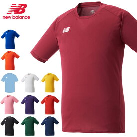 ◆◇ネコポス ニューバランス トレーニングウエア メンズ ベーシック ゲームシャツ new balance JMTF0486 半袖 Tシャツ スポーツウエア