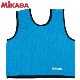 ネコポス ミカサ MIKASA ゲームジャケット キッズサイズ ブルー GJKB ビブス 子供用 スポーツ