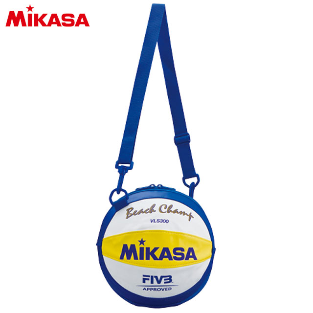 3 980円 公式サイト 税込 以上で 送料無料 ミカサ MIKASA ビーチバレーボール いよいよ人気ブランド ショルダーベルト付 ボールバッグ 1個用 ボール収納 BV1B ボール入れ
