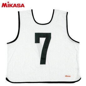 ネコポス ミカサ MIKASA ゲームジャケット レギュラーサイズ ホワイト GJR2W 無地 スポーツ 運動 ビブス クラブ活動や体育授業に最適